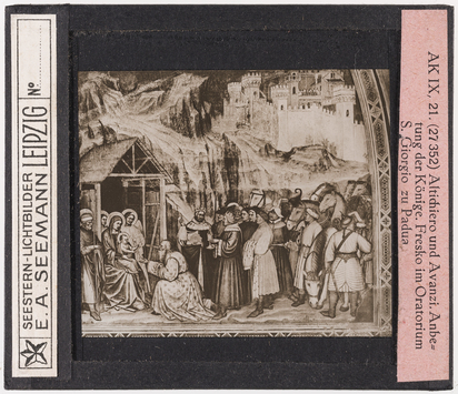 Vorschaubild Altichiero und Avanzi: Anbetung der Könige. Padia, Oratorio di San Giorgio (AK IX, 21, Seestern-Nr. 27352) 